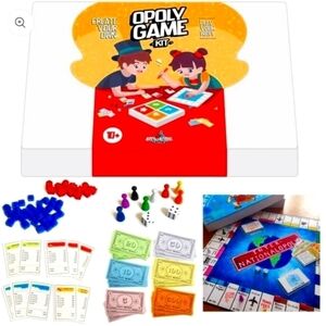 Create Your Own Opoly Board Game Set